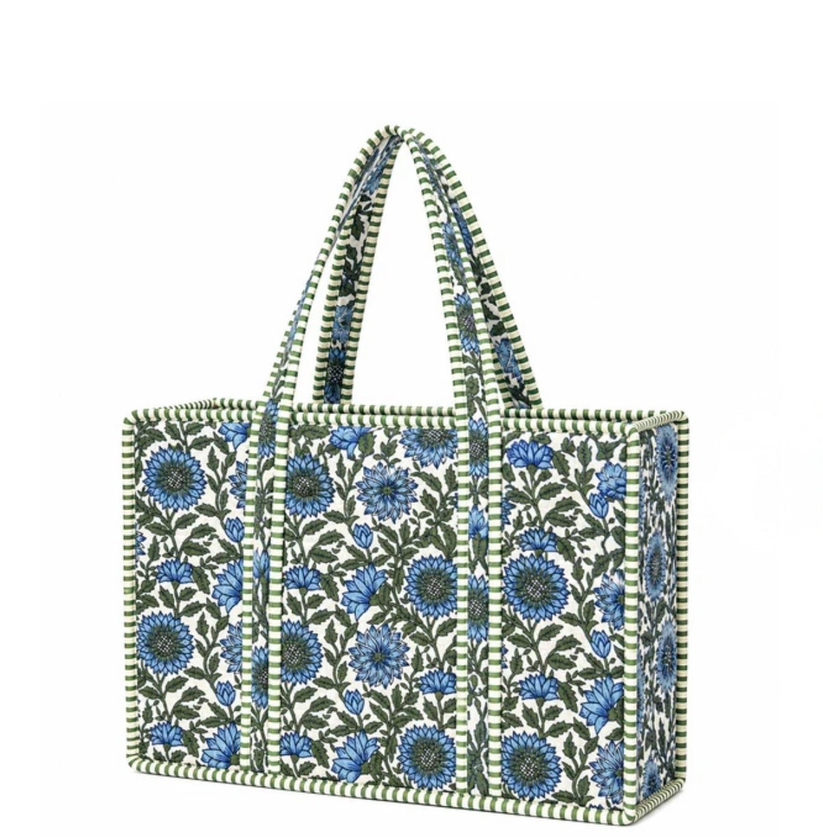 Large Coastal Garden Tote