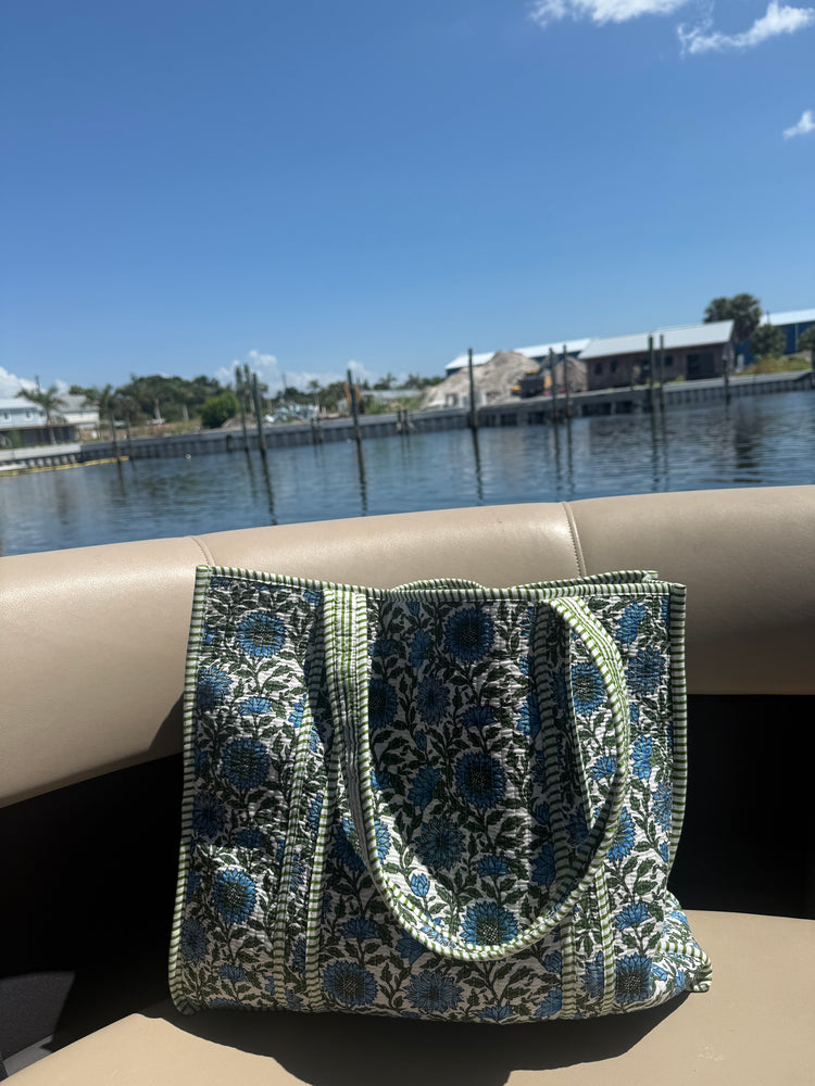 Large Quilted Totes