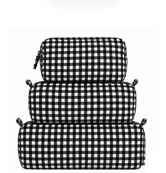 Midnight Gingham 3-in 1 Set￼